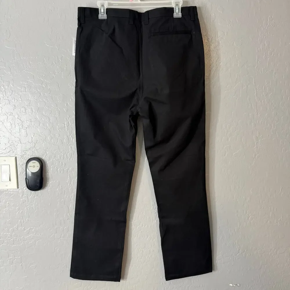 Old Navy Slim School Uniform Chino Pants for Boys, Black, 20 Plus 665608